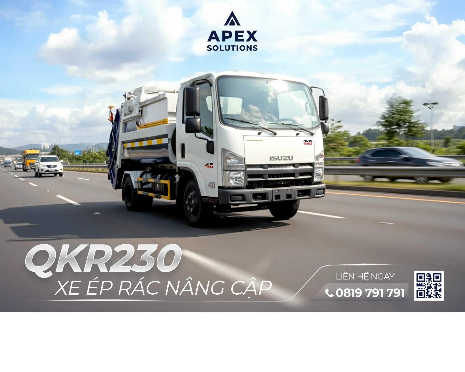 Xe Ép Rác - Phương Tiện Không Thể Thiếu Trong Đô Thị Xanh.