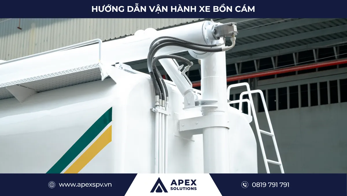 Hướng Dẫn Vận Hành Xe Bồn Cám Trục Vít Đúng Cách Và An Toàn 